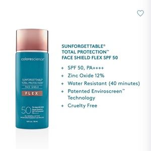 Color science sunforgettable total protection fave shield SPF 50 (fair)